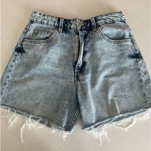Zara Light & Dark Wash Shorts